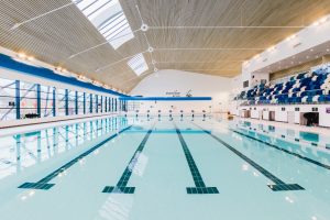 hart leisure centre pool with viewing