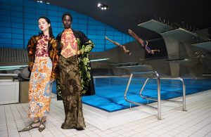 London Aquatics Centre Fashion Shoot