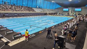 Supertri E at London Aquatics Centre