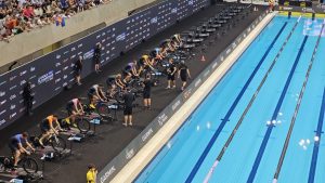 Supertri E at London Aquatics Centre