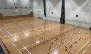 Sevenoaks Leisure Centre sports hall