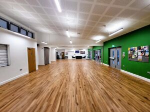 Cottonmill Community & Cycle Centre event hall