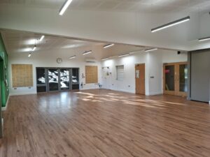 Cottonmill Community & Cycle Centre event hall